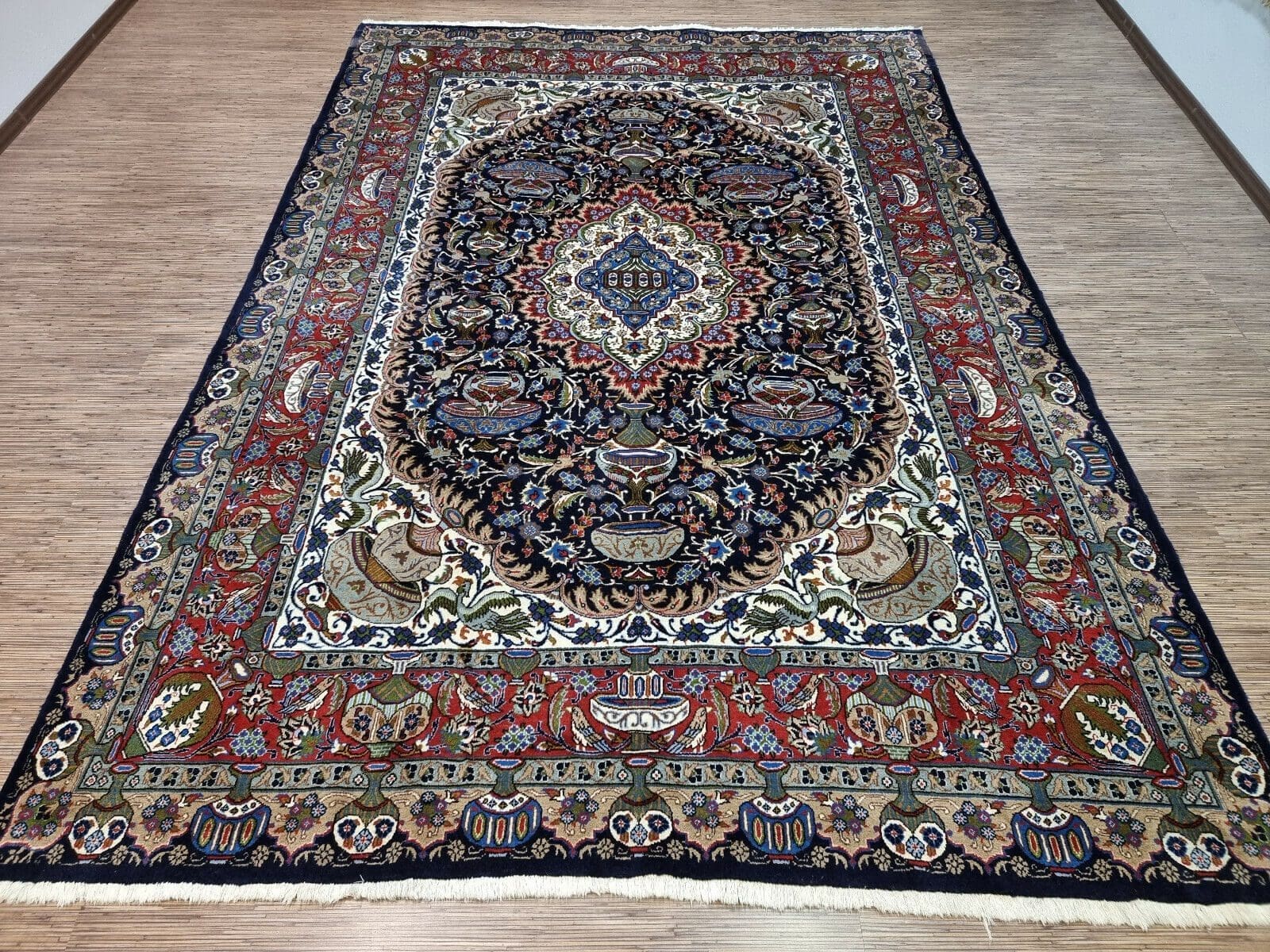 Kashmar Persian Rug 350 × 250 cm in Wool, hand-knotted
