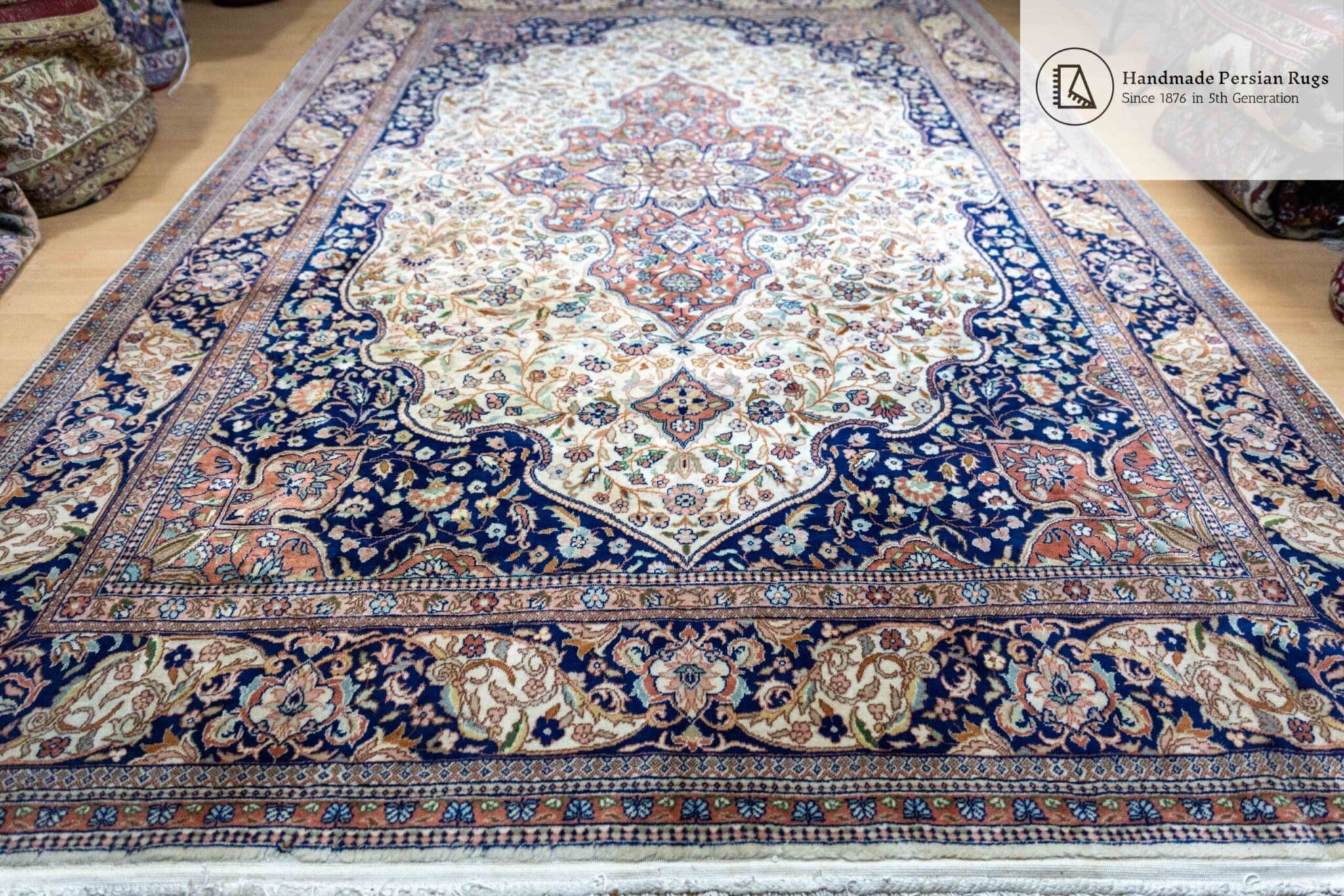 Kayseri Turkish Rug 317 × 221 cm in Wool, hand-knotted - Image 5
