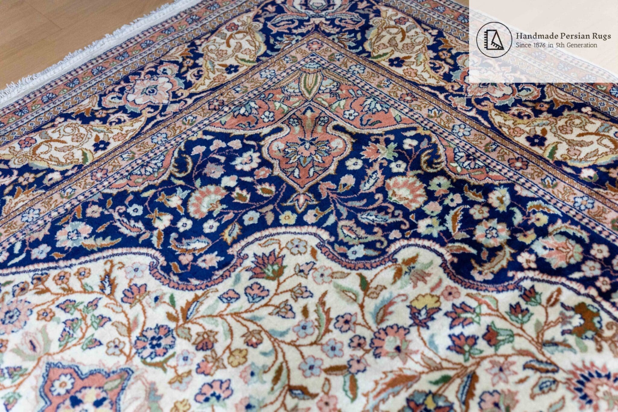 Kayseri Turkish Rug 317 × 221 cm in Wool, hand-knotted - Image 13