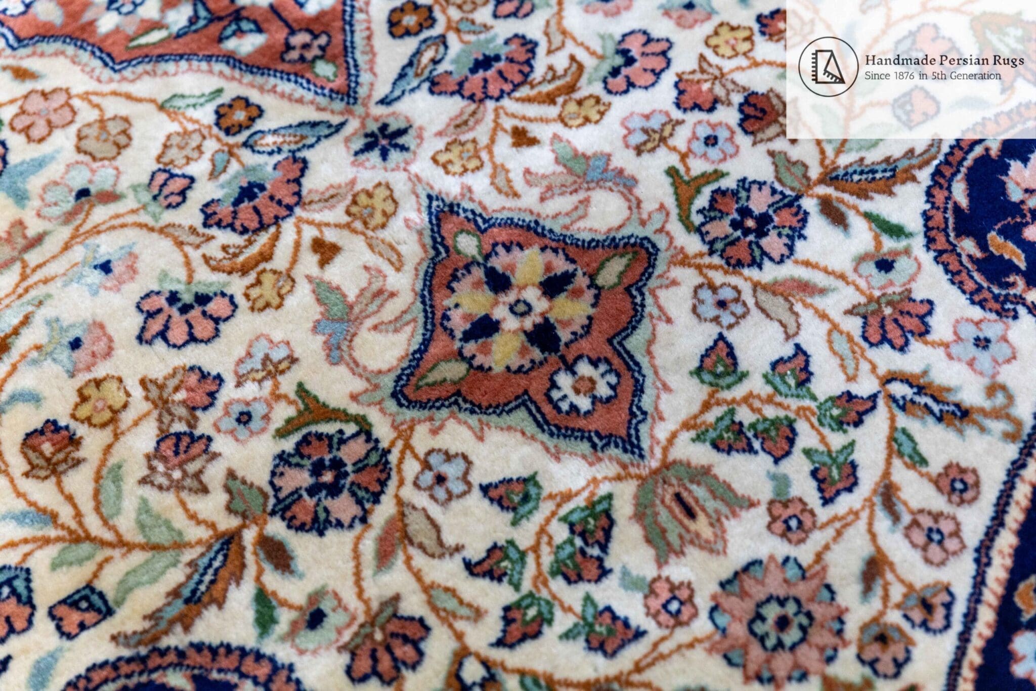 Kayseri Turkish Rug 317 × 221 cm in Wool, hand-knotted - Image 14