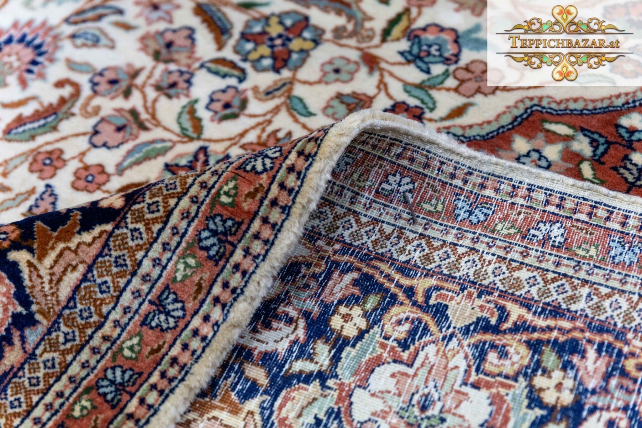 Kayseri Turkish Rug 317 × 221 cm in Wool, hand-knotted - Image 17