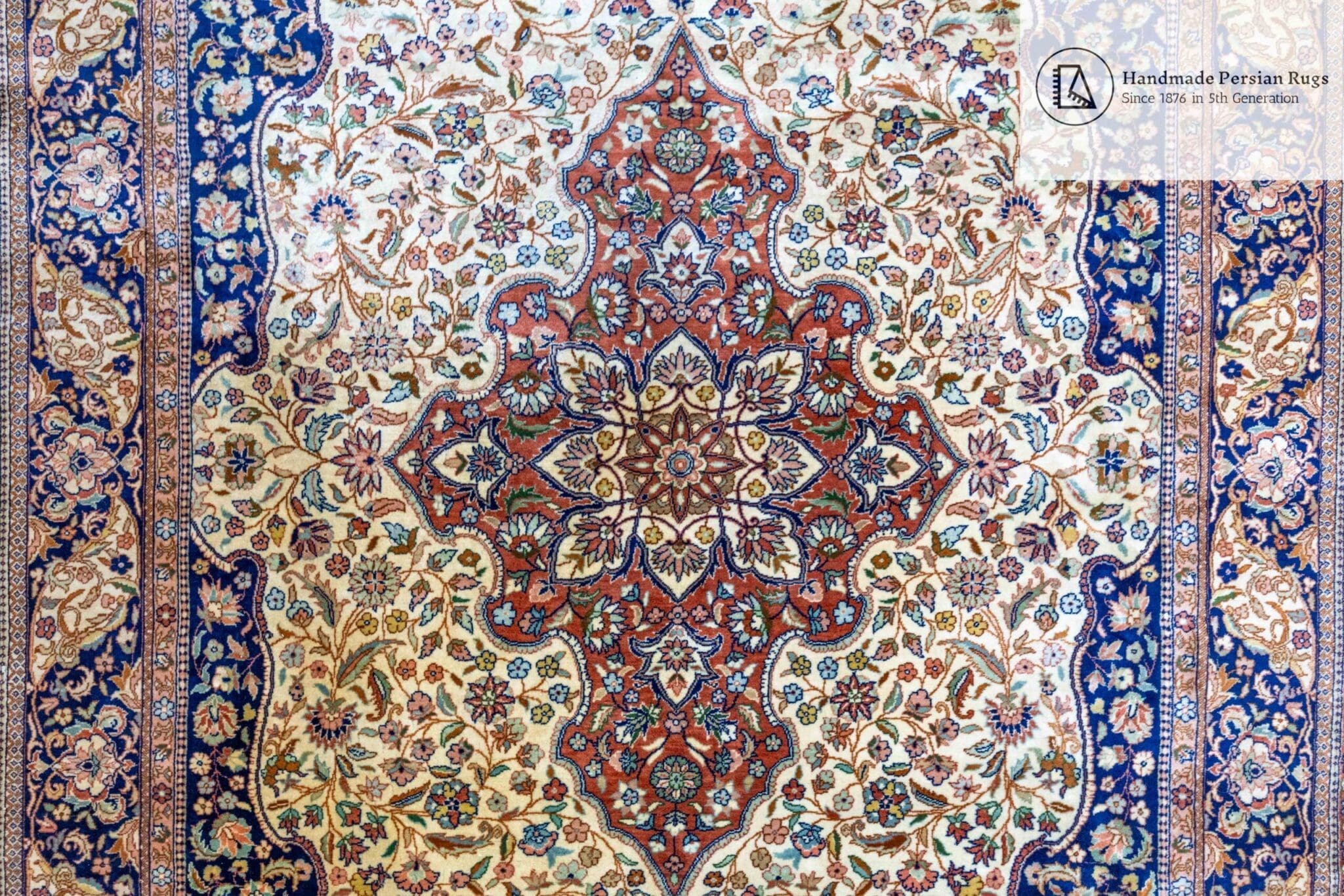 Kayseri Turkish Rug 317 × 221 cm in Wool, hand-knotted - Image 3