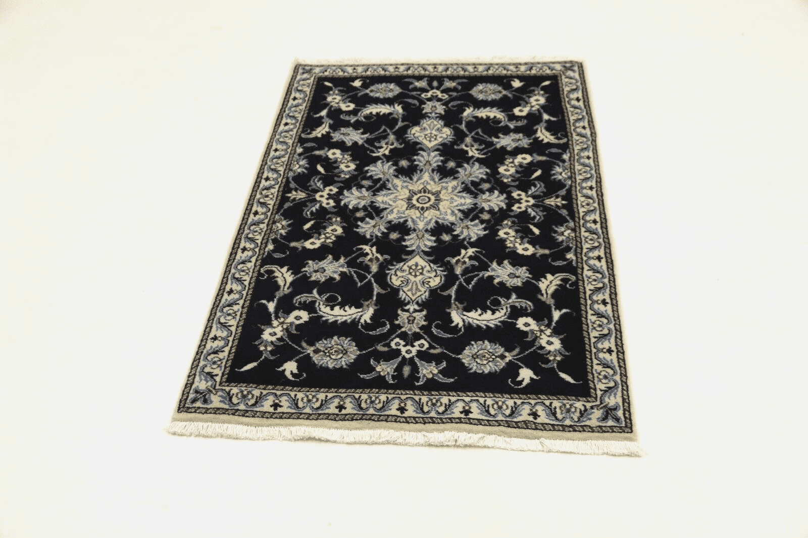 Alternative view of Hand-Knotted Persian Rug, 134 × 89 cm, Wool