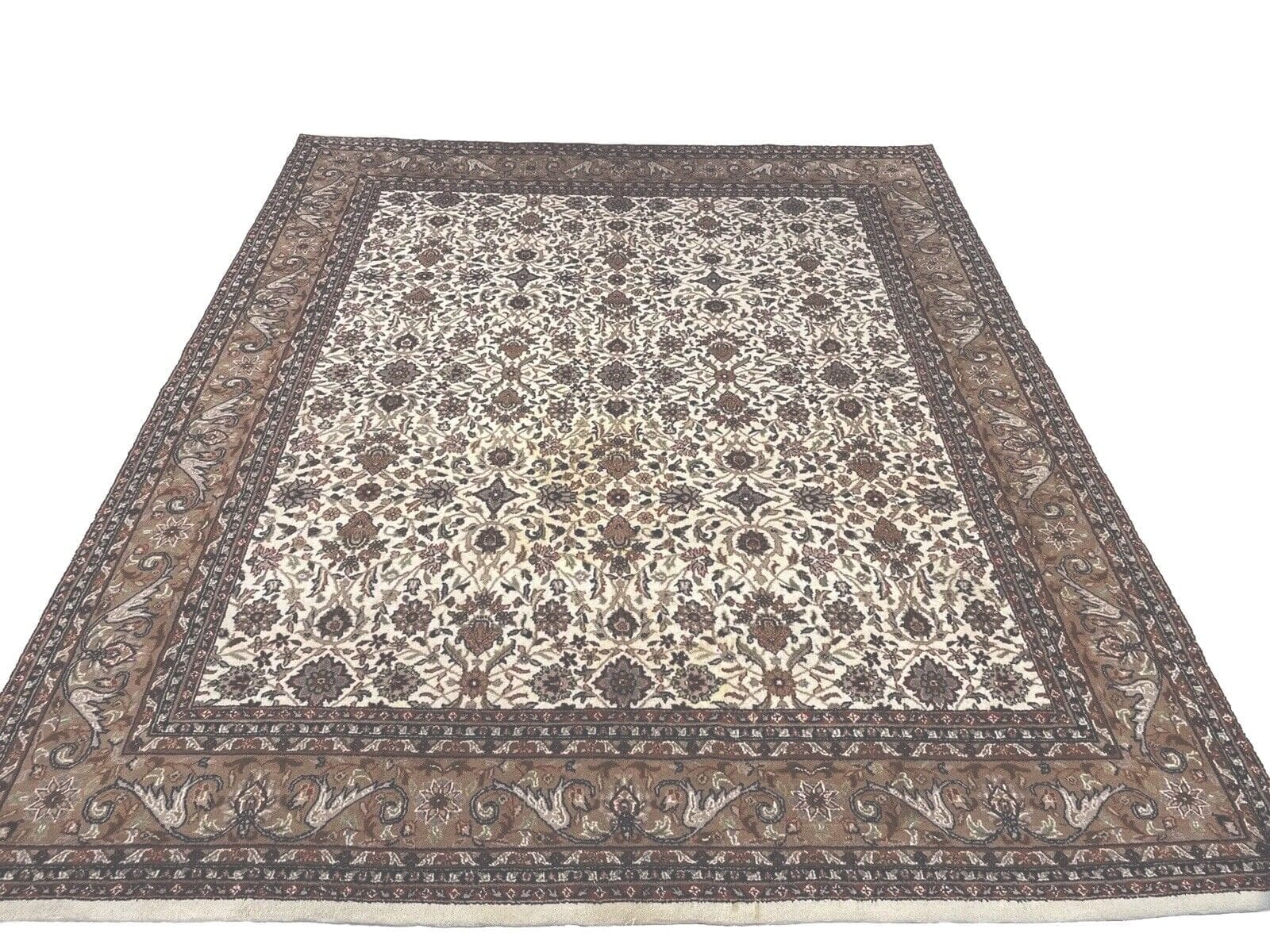 Alternative view of Kashmir Persian Rug 300 × 250 cm in Wool, hand-knotted
