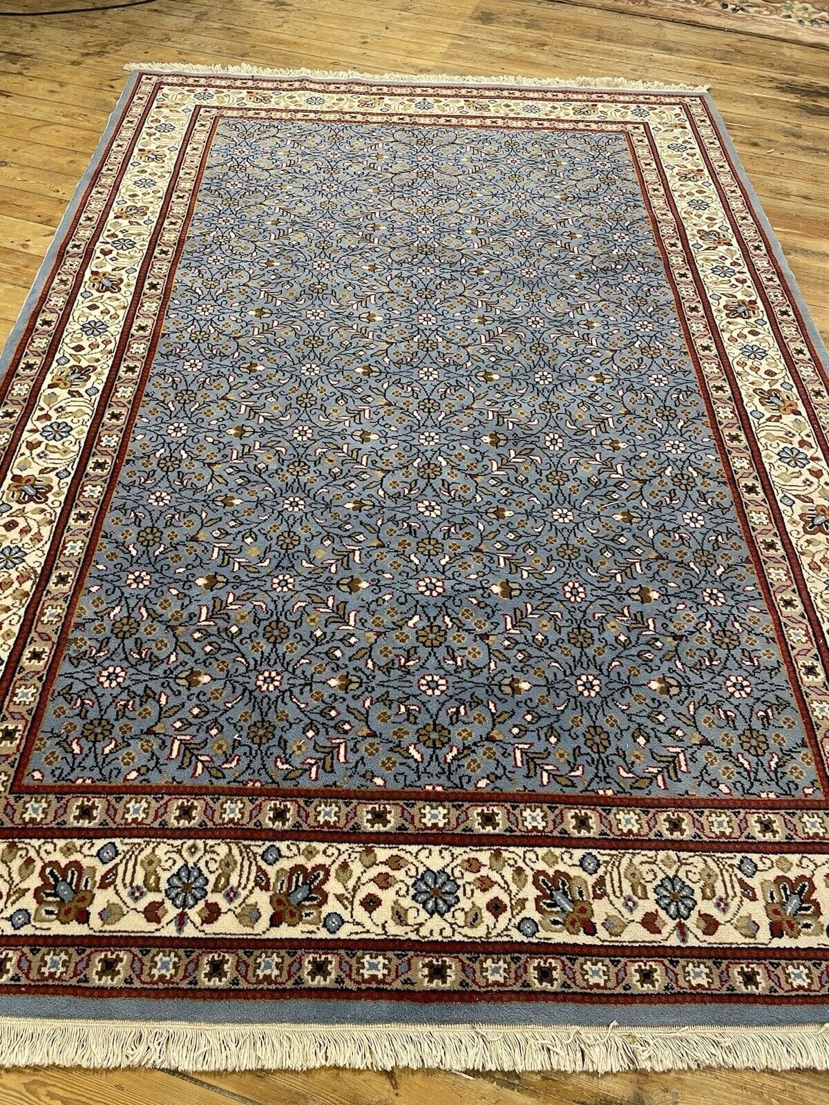 Alternative view of Wool Geblümt Persian Rug 300 × 200 cm, hand-knotted