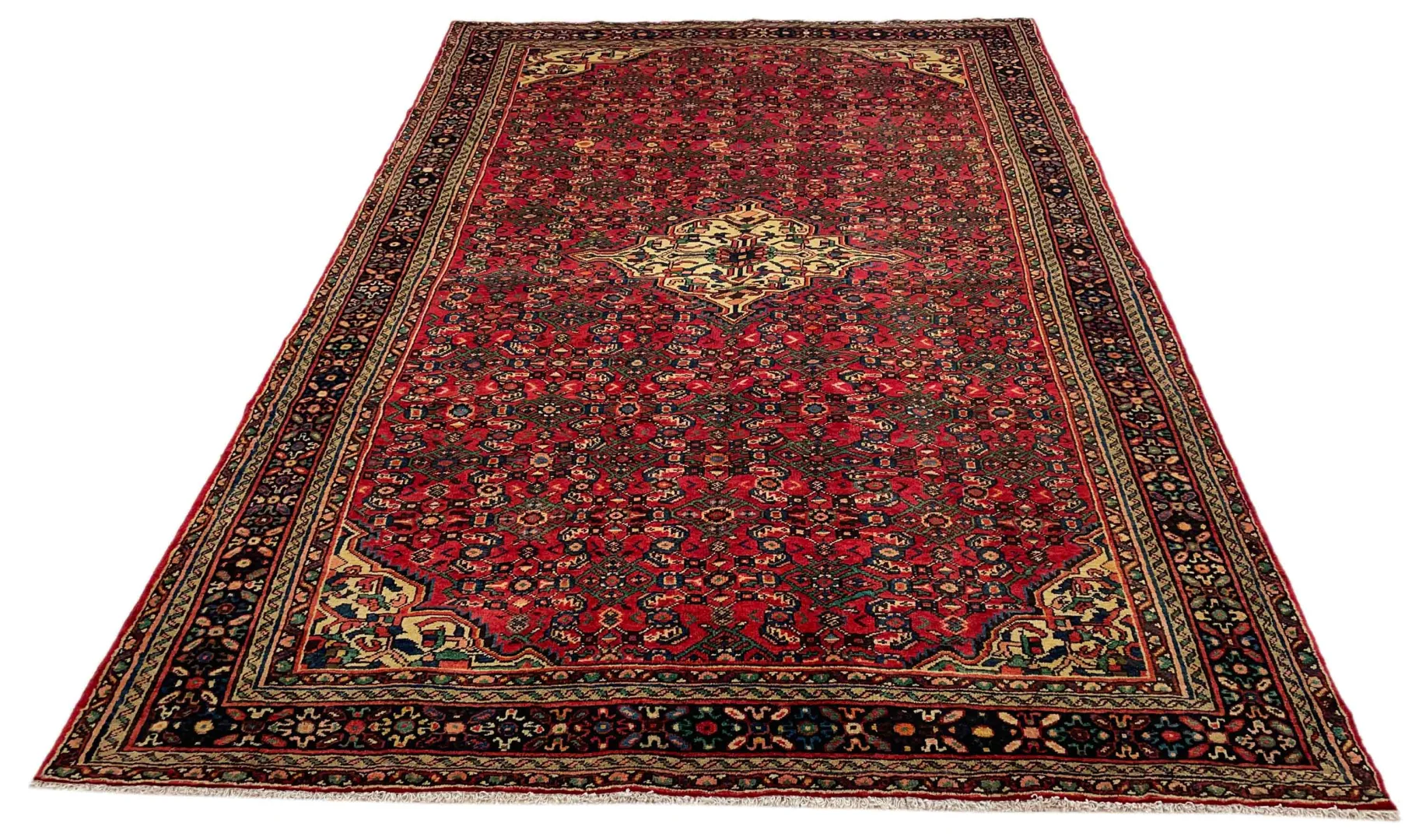 Alternative view of Wool Persian Rug 306 × 204 cm, hand-knotted