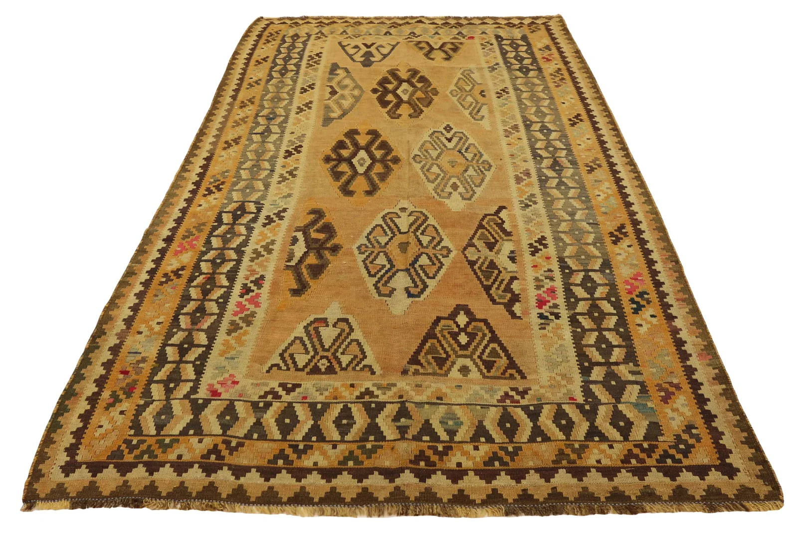Alternative view of Hand-Woven Kilim Persian Rug, 285 × 155 cm, Wool