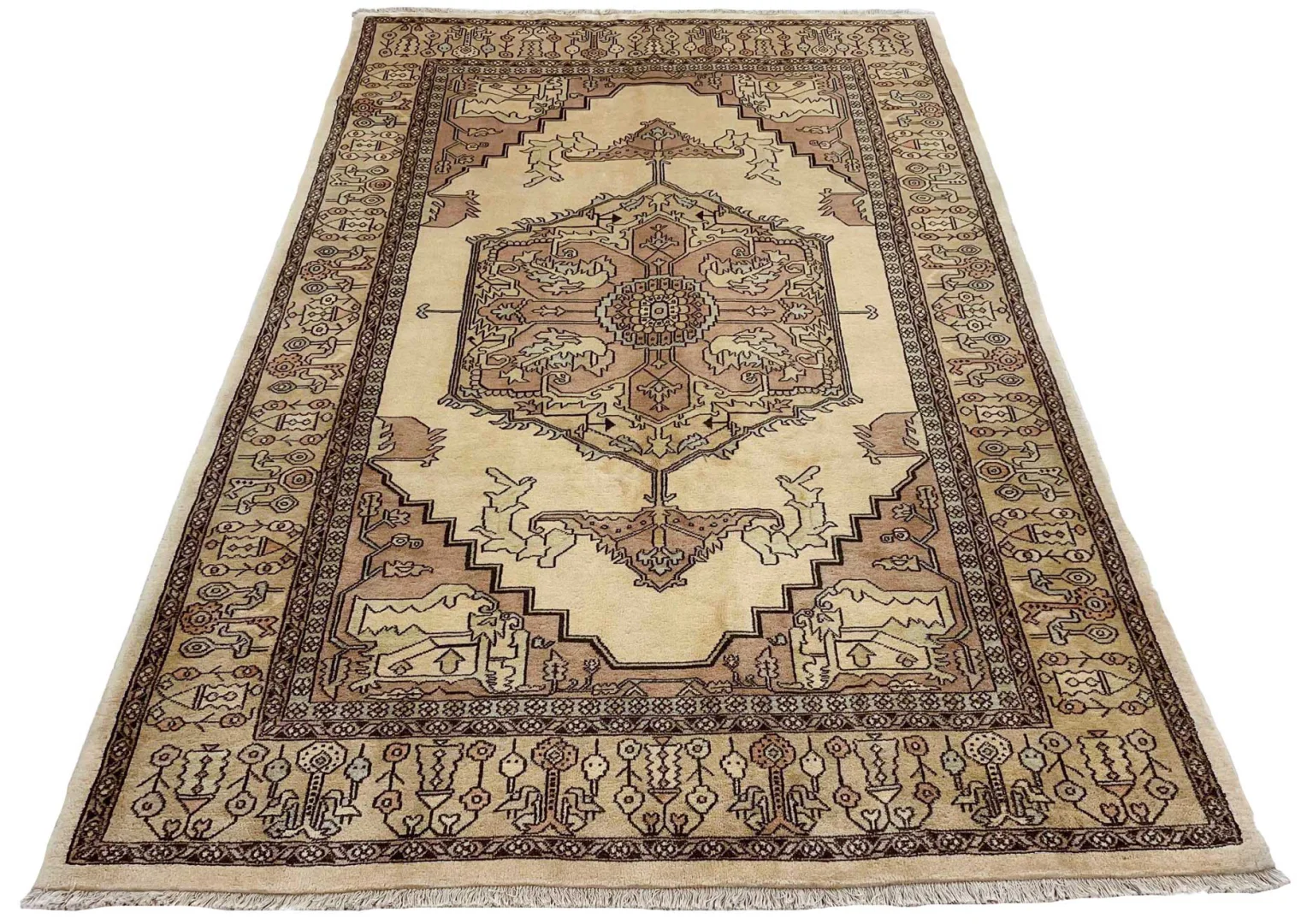 Alternative view of Hand-Knotted Persian Rug, 275 × 175 cm, Wool