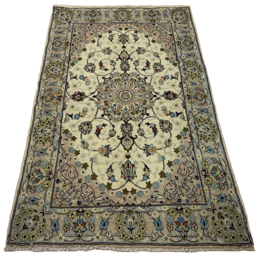 Alternative view of Hand-Knotted Kashan Persian Rug, 168 × 102 cm, Wool