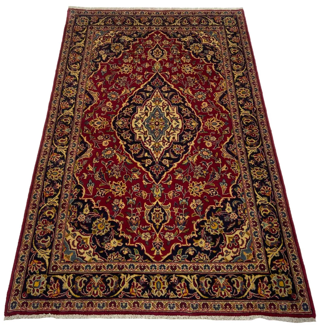 Alternative view of Wool Kashan Persian Rug 172 × 106 cm, hand-knotted