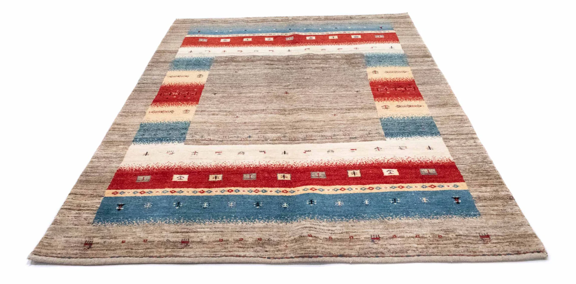 Alternative view of Wool Gabbeh Loribaft Persian Rug 212 × 148 cm, hand-knotted