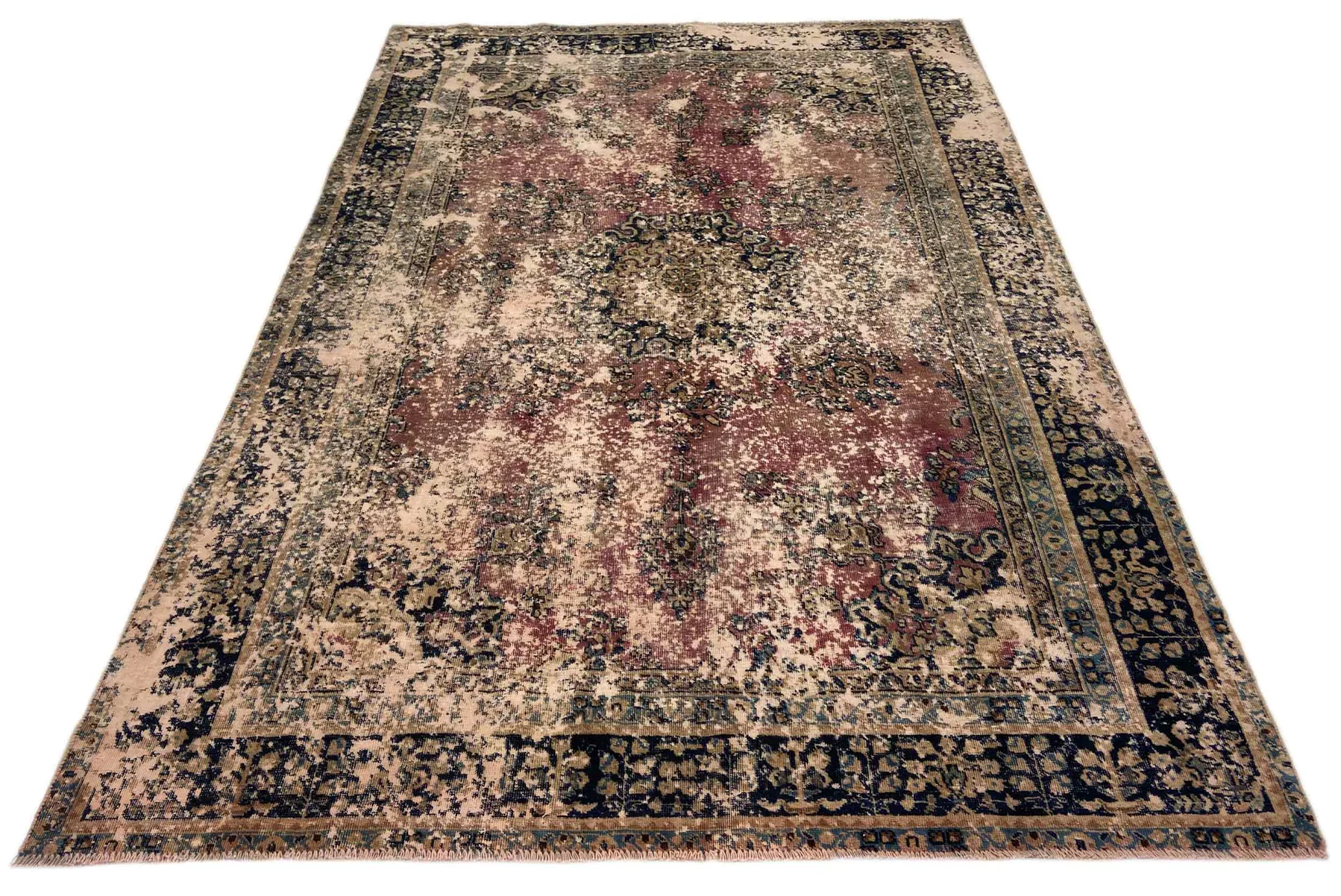 Alternative view of Wool Persian Rug 270 × 183 cm, hand-knotted