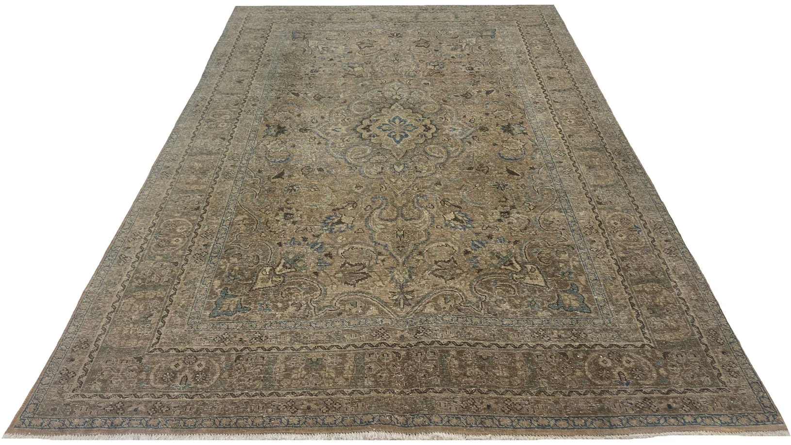Alternative view of Hand-Knotted Persian Rug, 284 × 199 cm, Wool