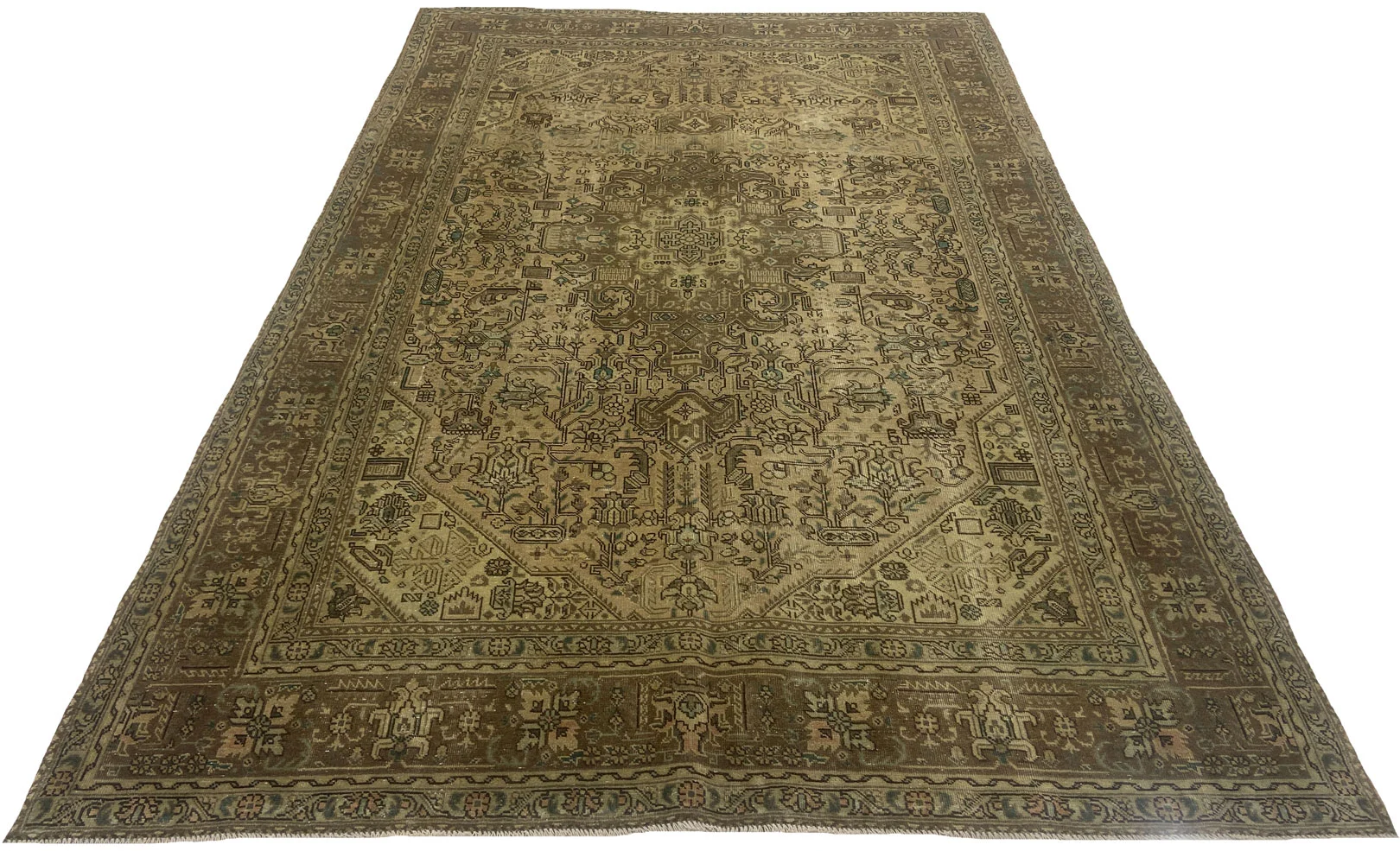Alternative view of Wool Persian Rug 293 × 193 cm, hand-knotted
