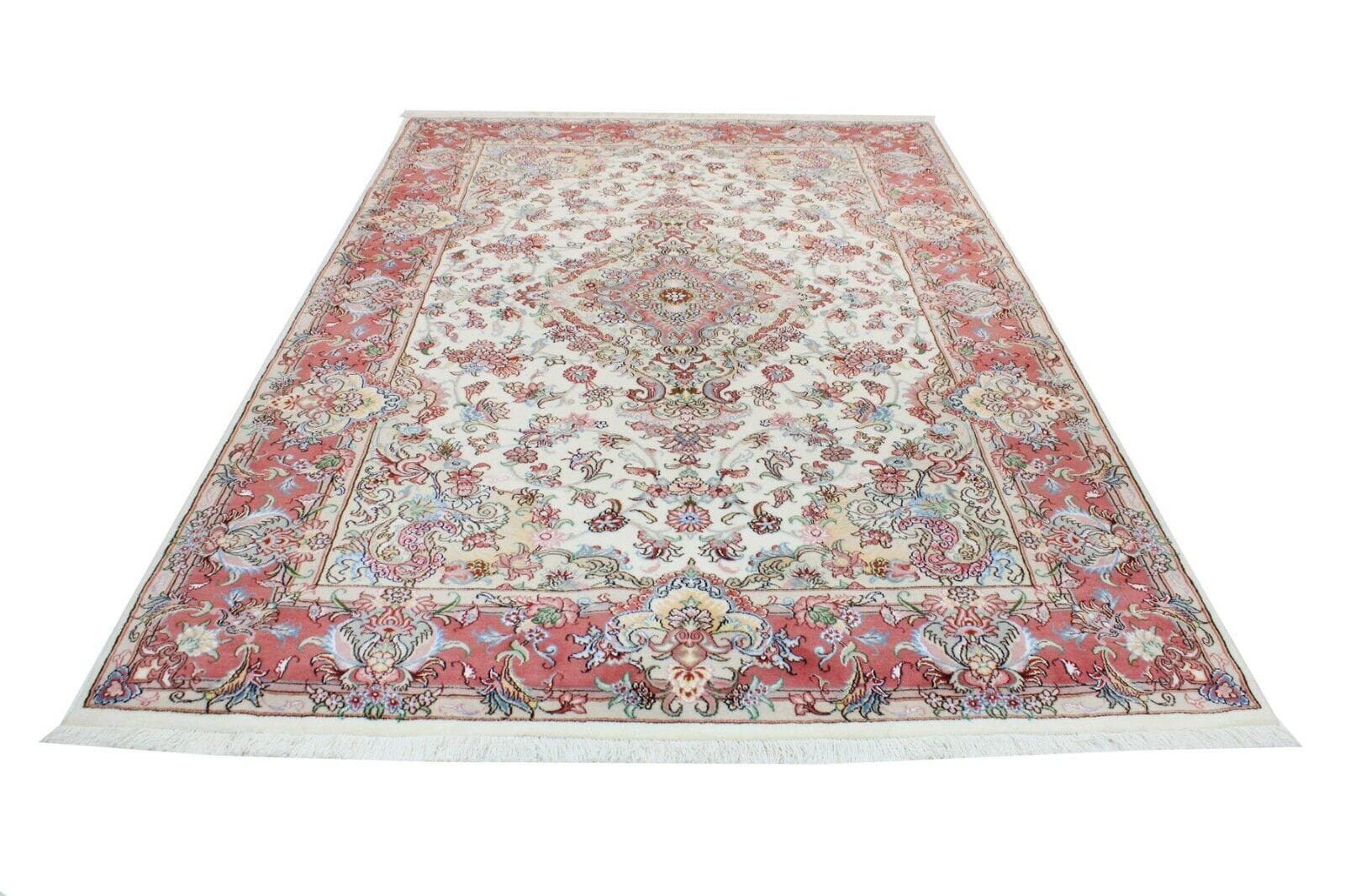 Alternative view of Tabriz Persian Rug 297 × 200 cm in Wool, hand-knotted