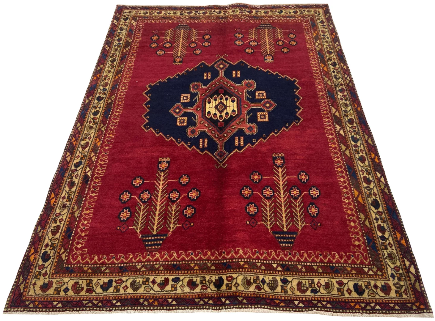 Alternative view of Persian Rug 228 × 162 cm, hand-knotted