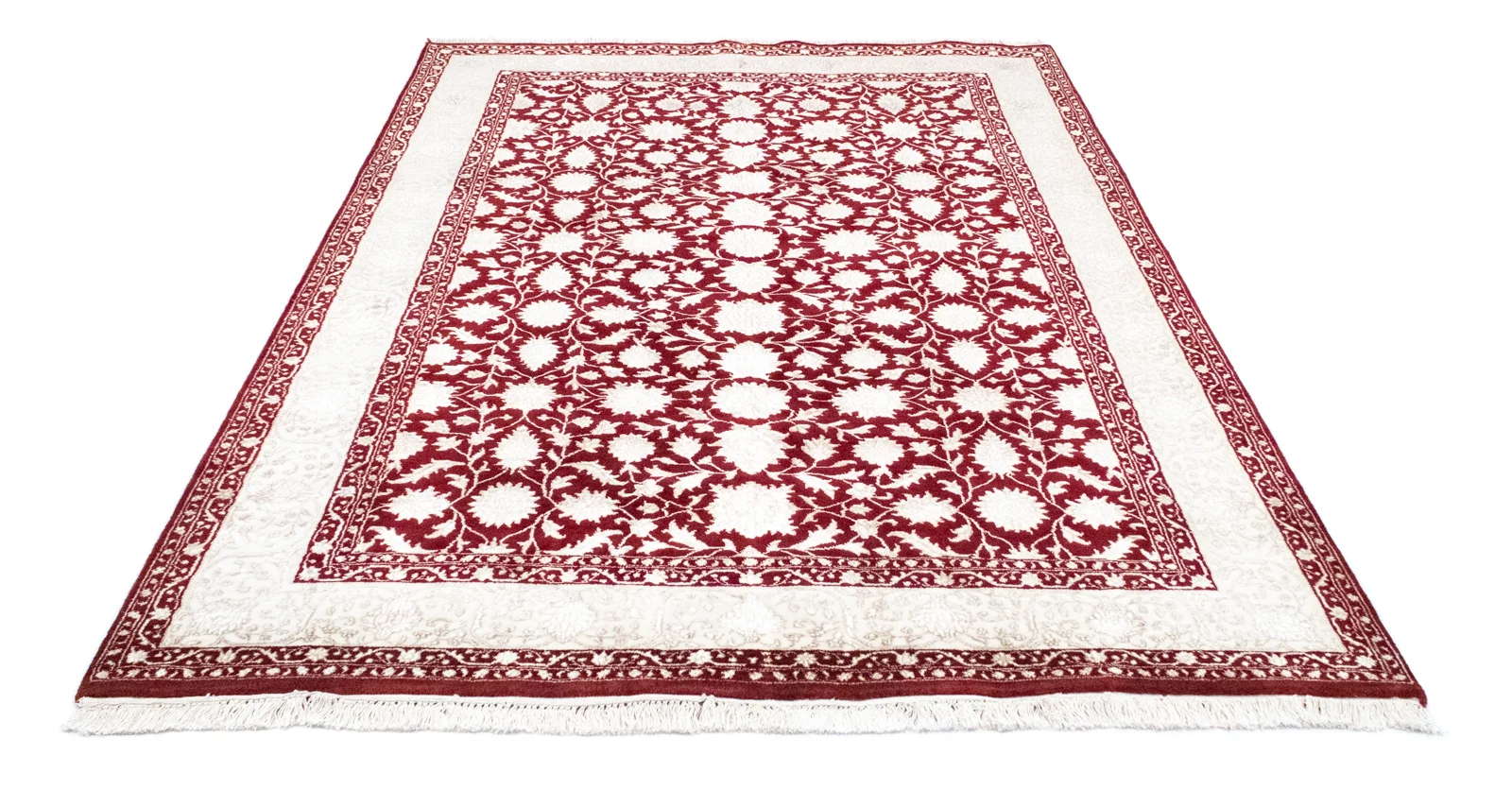 Alternative view of Hand-Knotted Tabriz Indian Rug