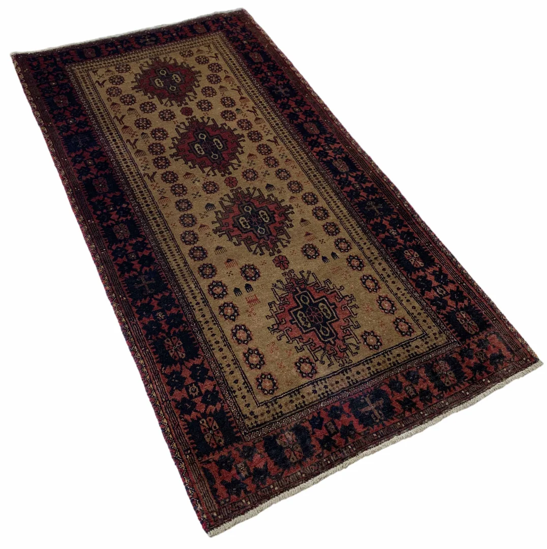 Alternative view of Hand-Knotted Persian Rug, Wool