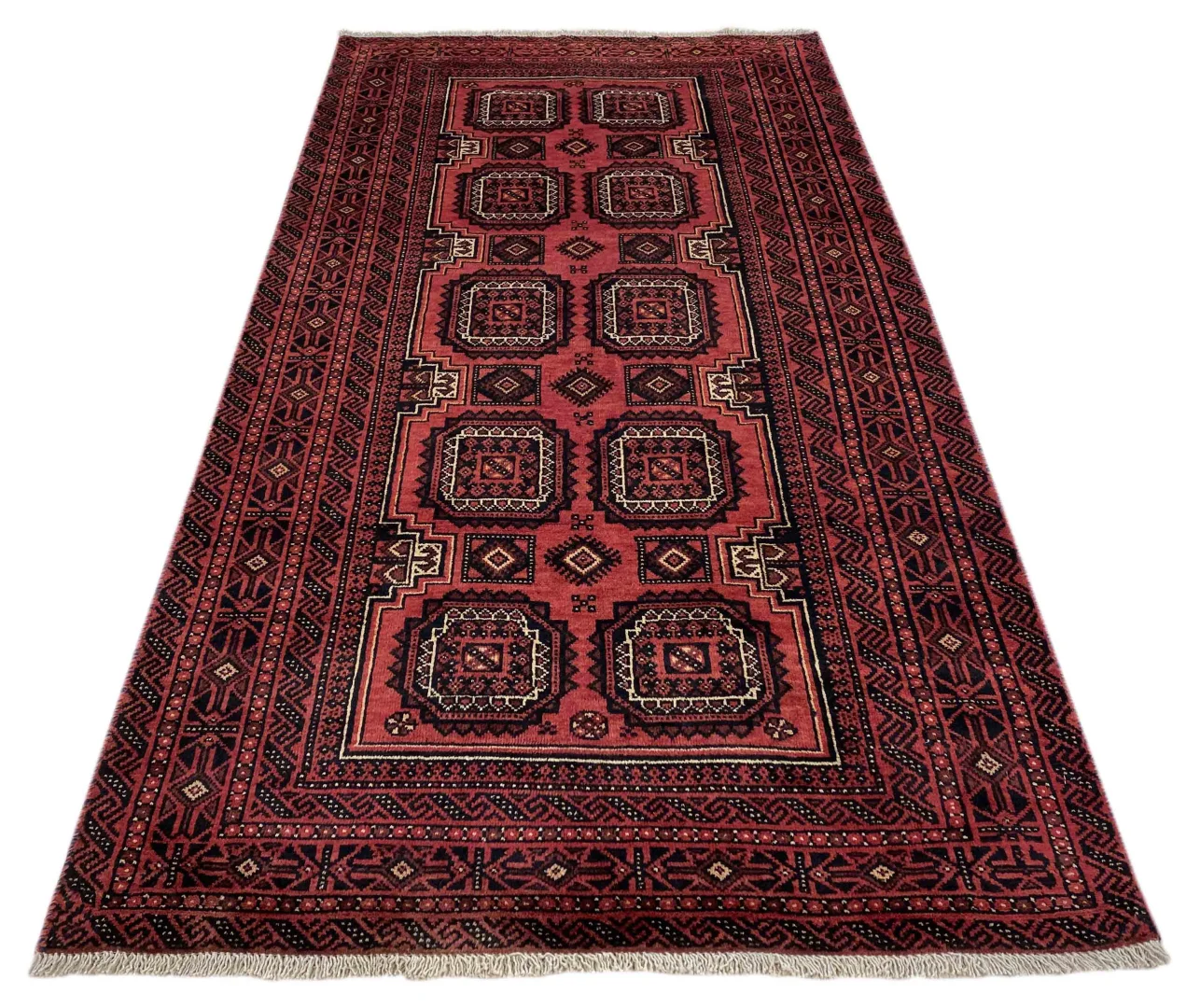Alternative view of Hand-Knotted Baluch Persian Rug, Wool