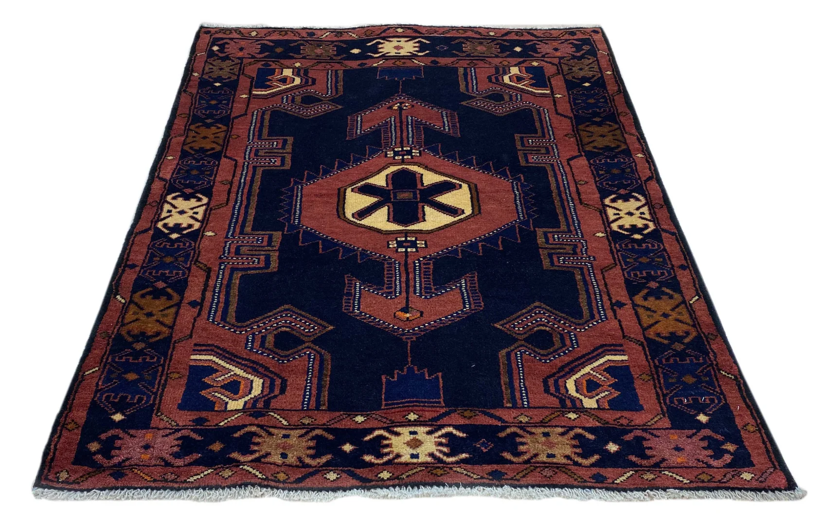 Alternative view of Hamadan Persian Rug