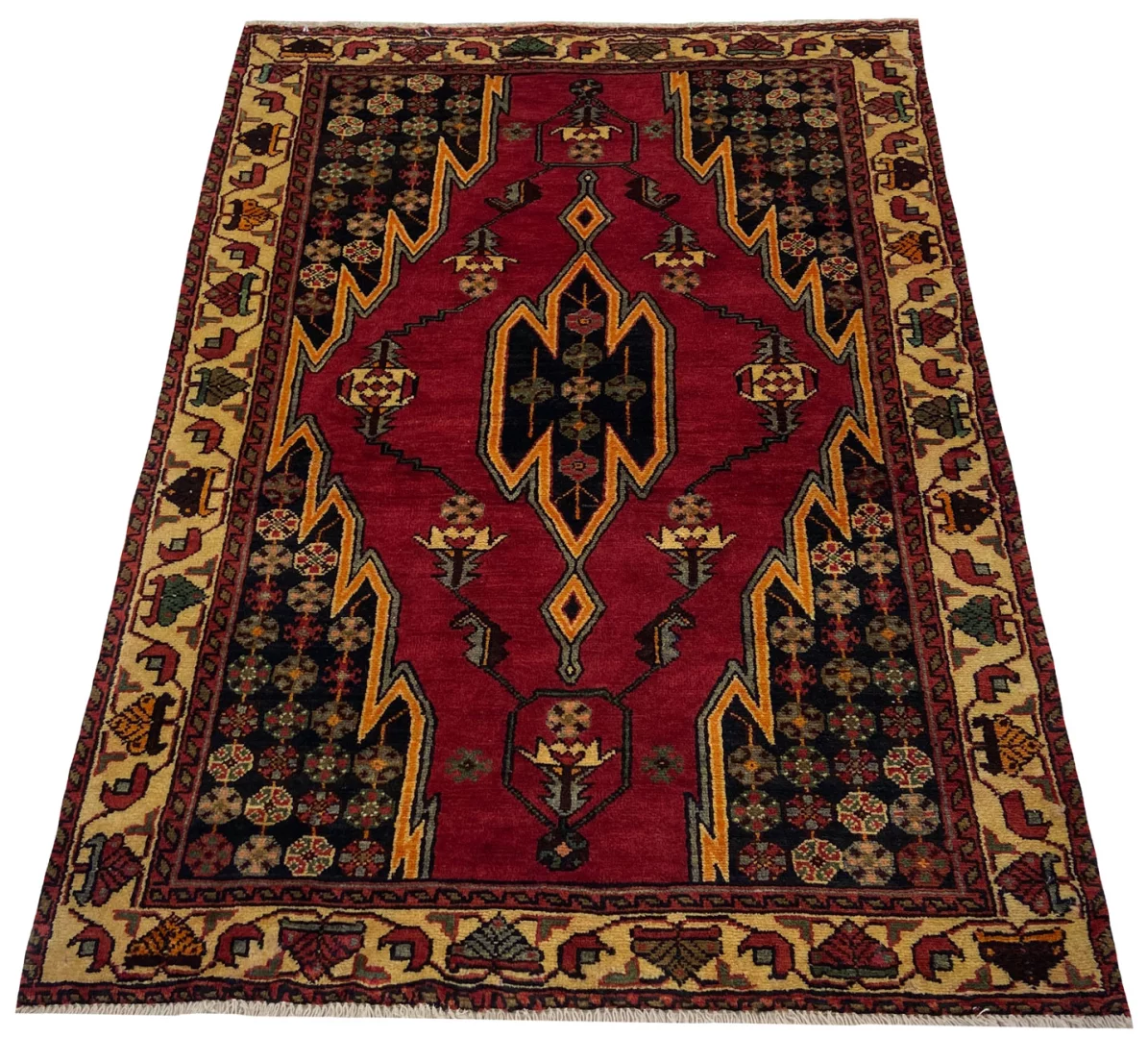 Alternative view of Hamadan Persian Rug