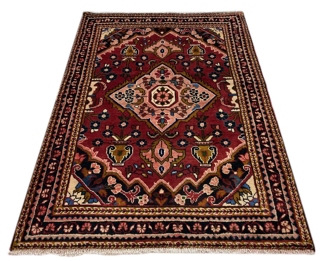 Alternative view of Hamadan Persian Rug