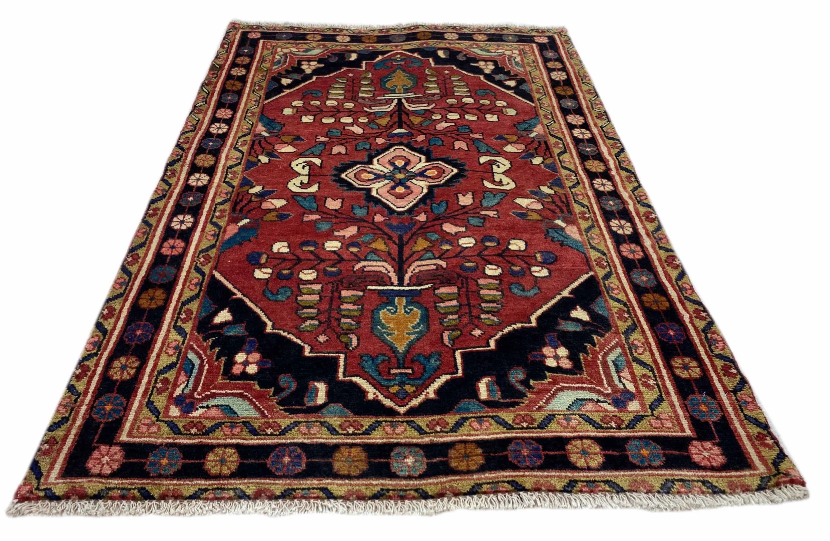 Alternative view of Hamadan Persian Rug