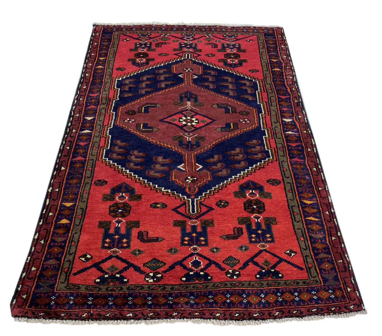 Alternative view of Hamadan Persian Rug