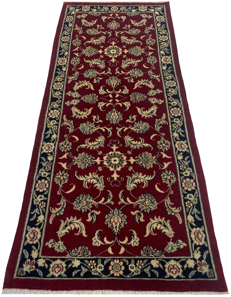 Alternative view of Hand-Knotted Mashhad Persian Rug