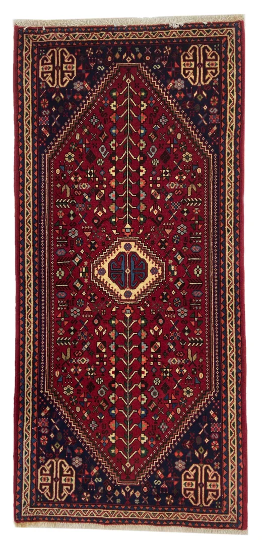 Hand-Knotted Persian Rug, Wool
