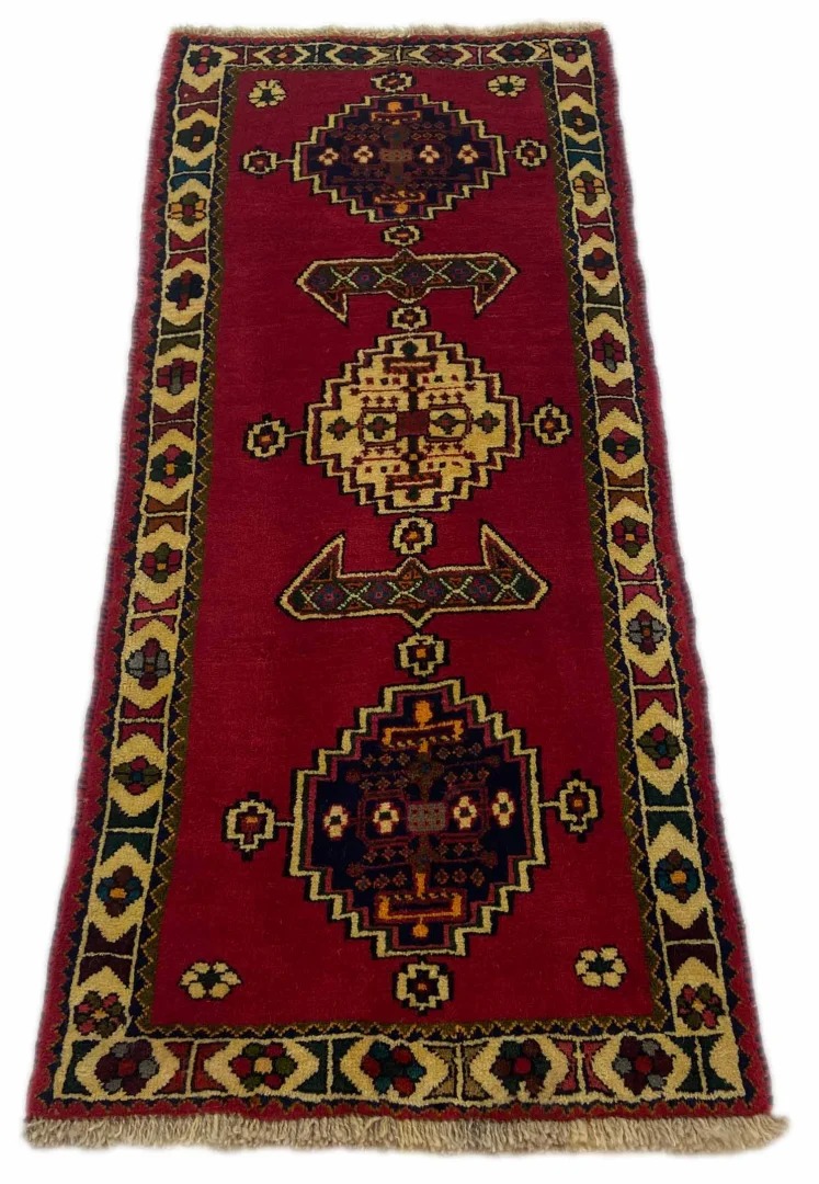 Alternative view of Hand-Knotted Gabbeh Persian Rug, Wool