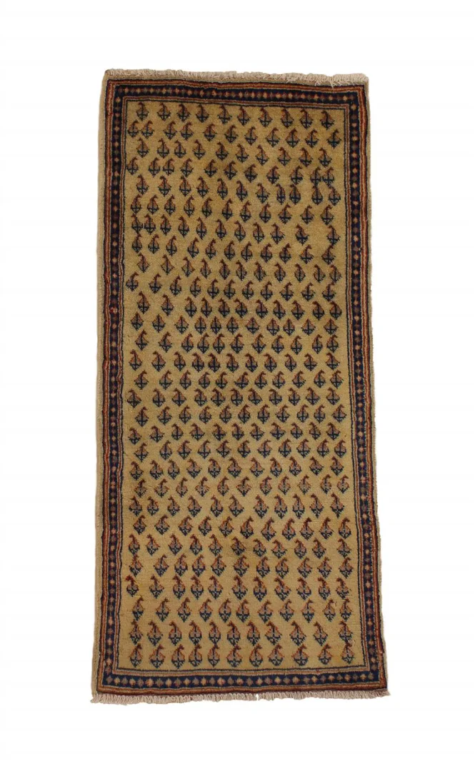 Hamadan Persian Rug 120 × 55 cm in Wool, hand-knotted