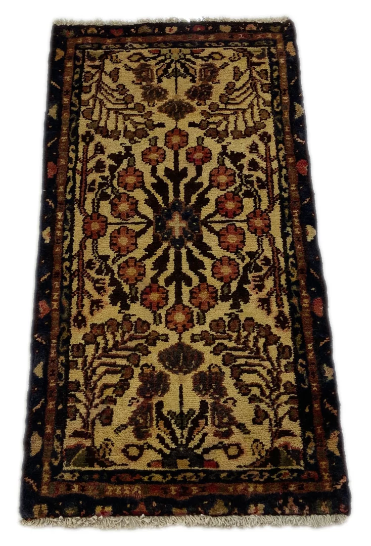 Alternative view of Hand-Knotted Hamadan Persian Rug, Wool