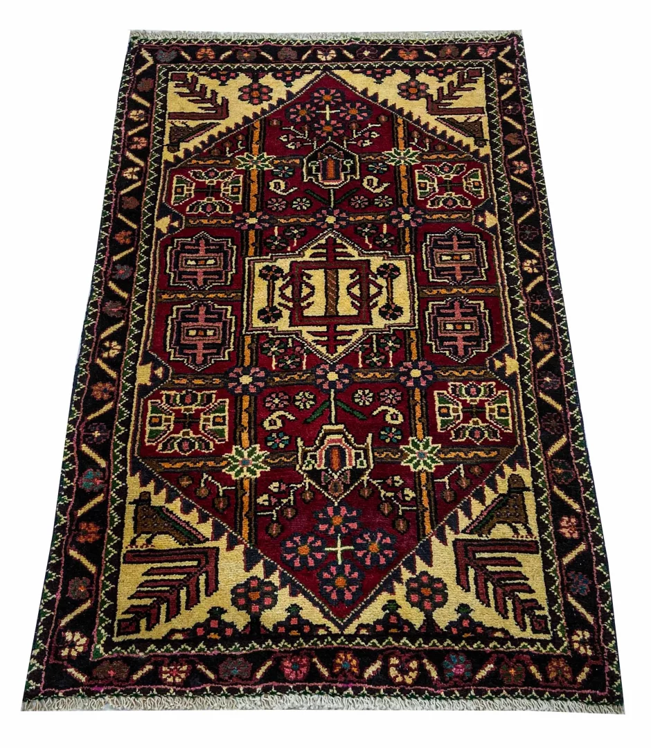Alternative view of Hamadan Persian Rug