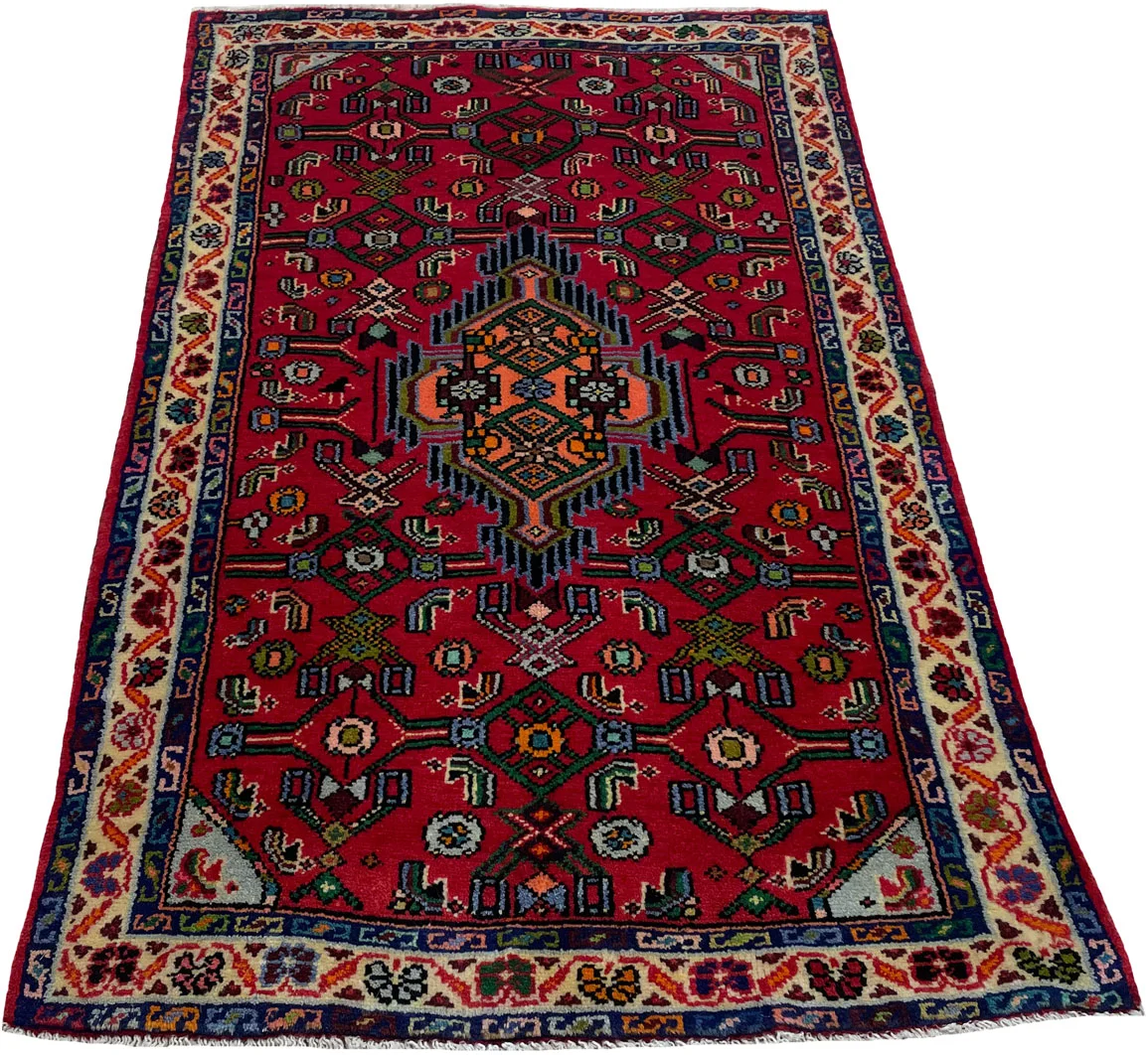 Alternative view of Hamadan Persian Rug