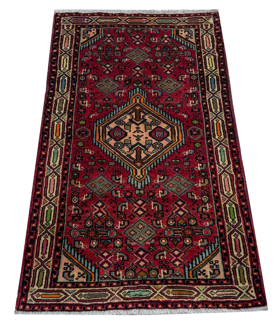 Alternative view of Hamadan Persian Rug