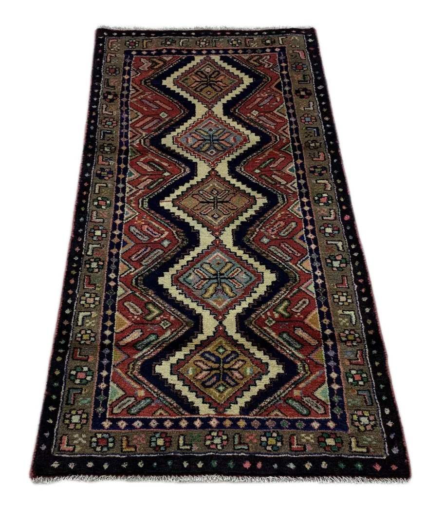 Alternative view of Hamadan Persian Rug