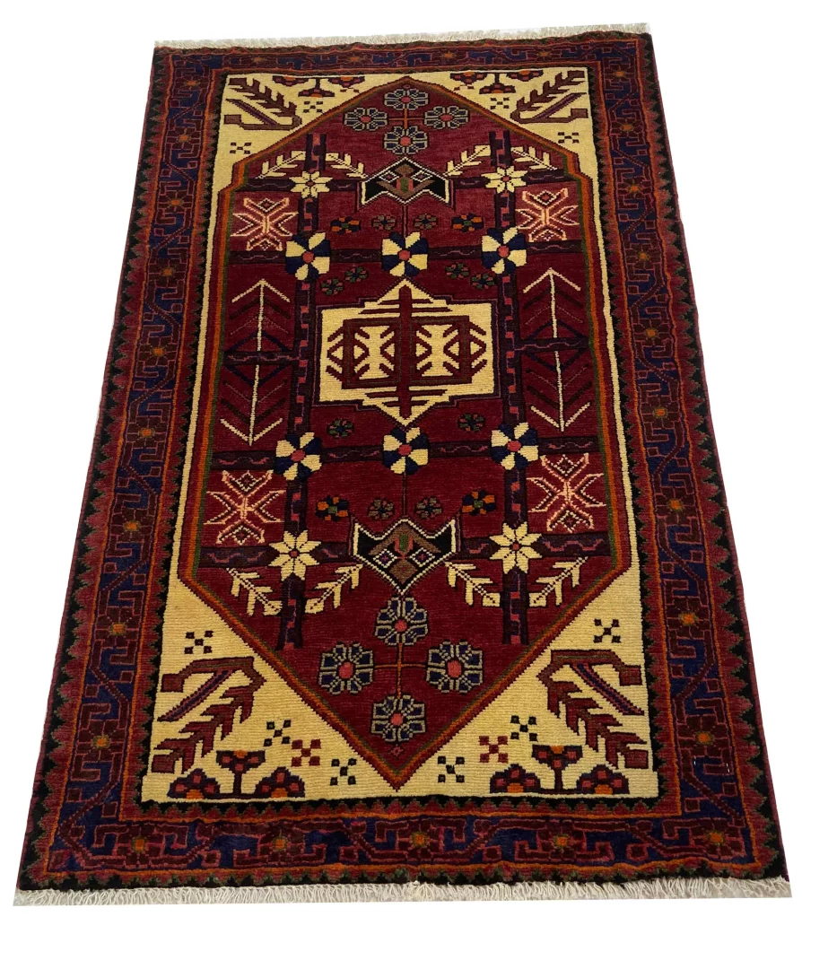 Alternative view of Hamadan Persian Rug
