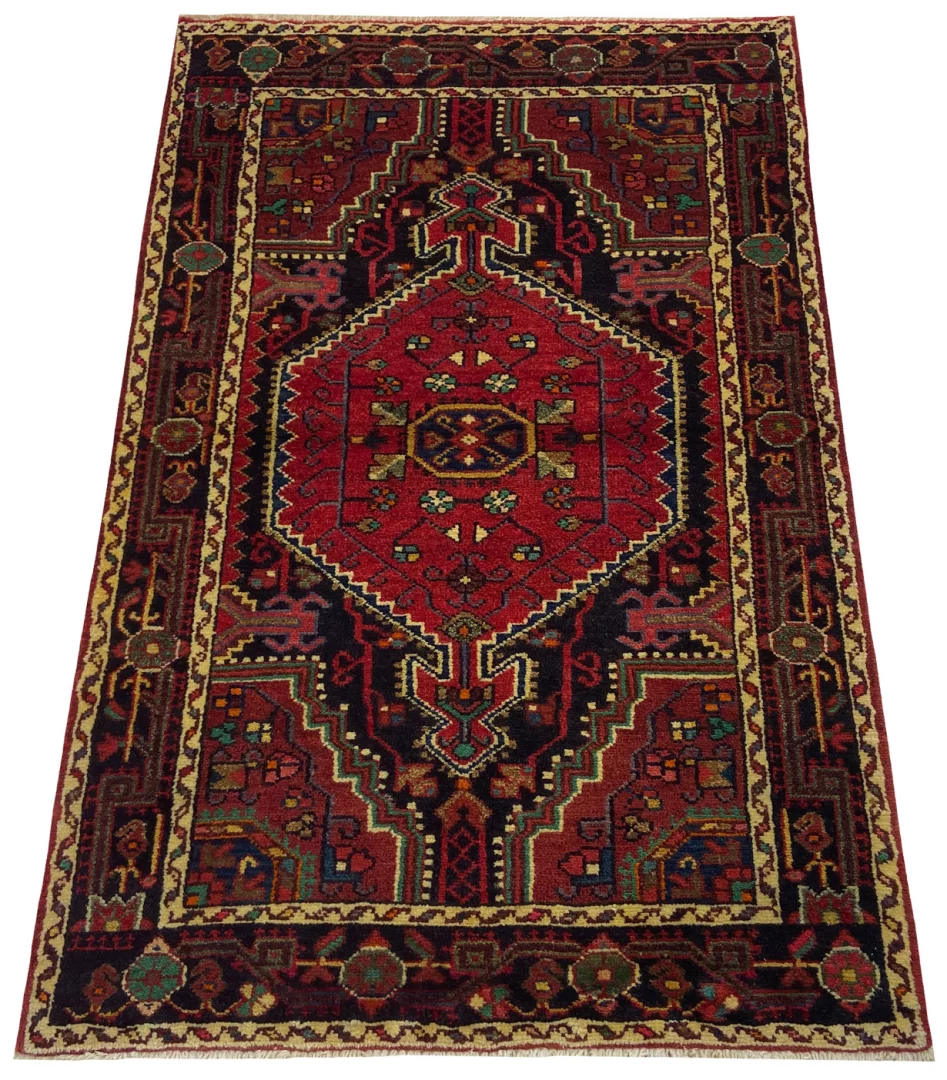 Alternative view of Hamadan Persian Rug
