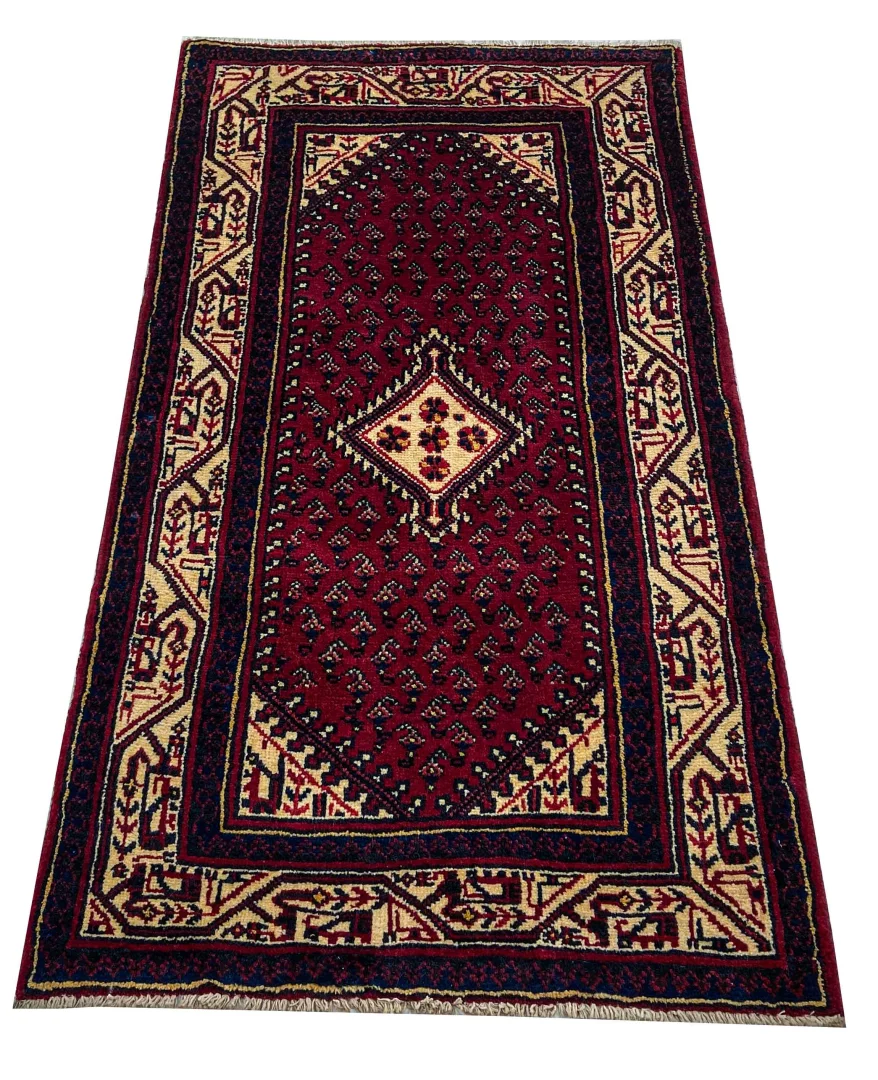 Alternative view of Hamadan Persian Rug