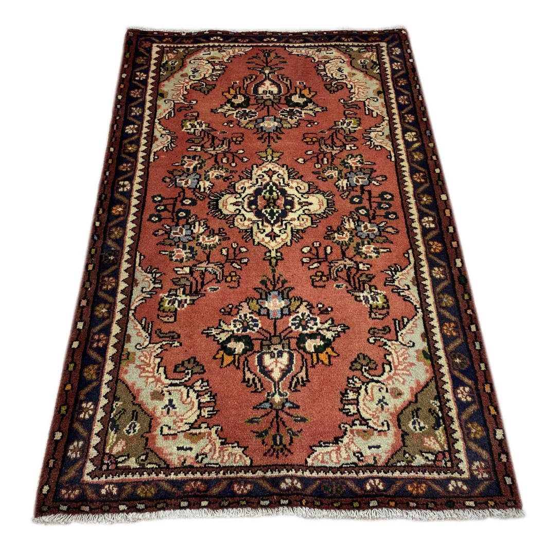 Alternative view of Hand-Knotted Hamadan Persian Rug, Wool