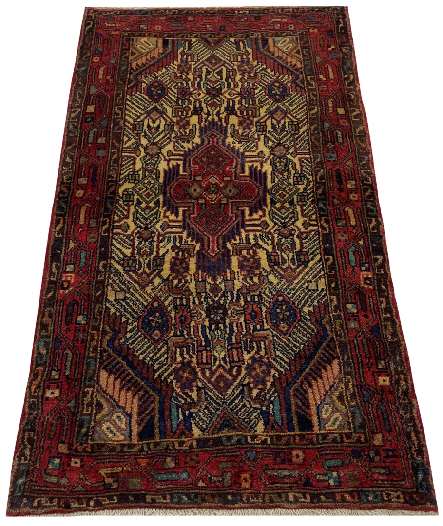Alternative view of Hamadan Persian Rug