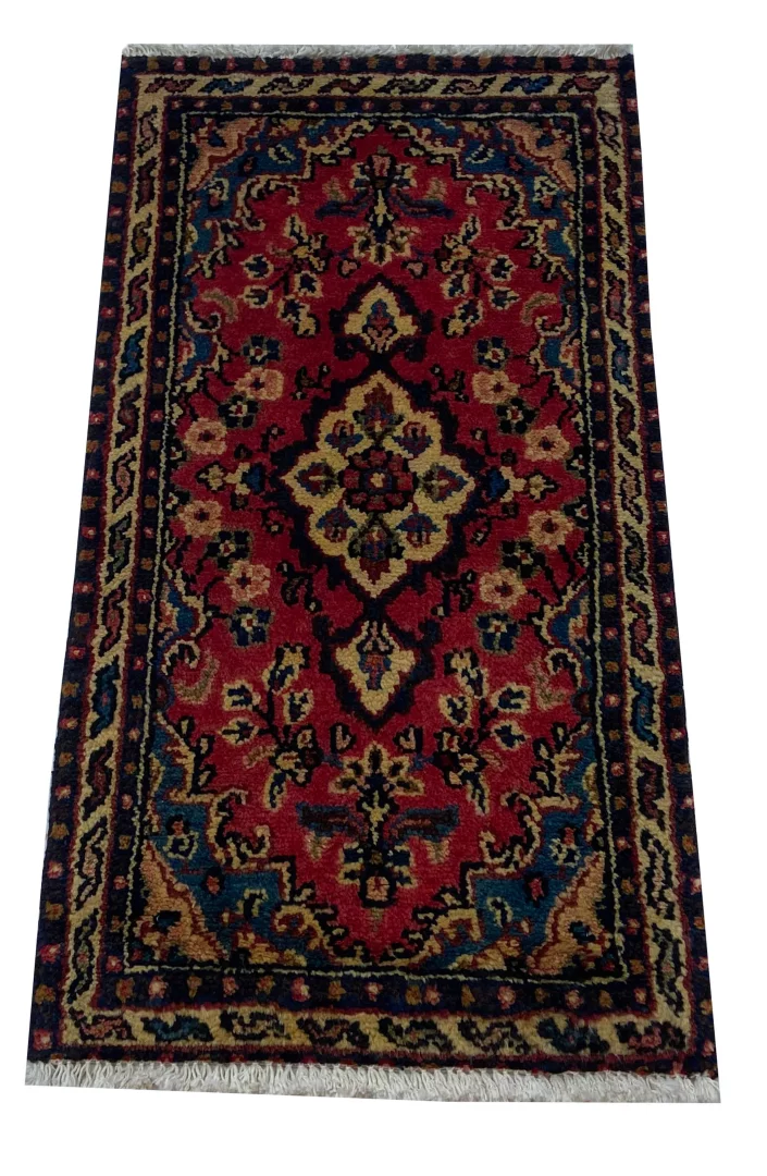 Alternative view of Hand-Knotted Hamadan Persian Rug, Wool