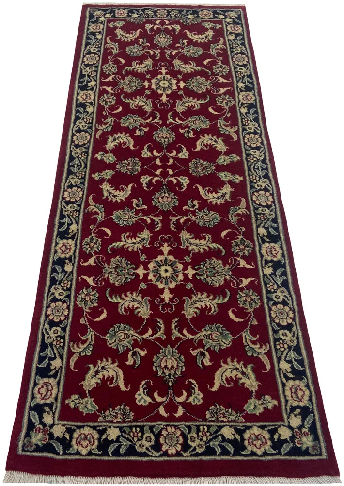Alternative view of Hand-Knotted Mashhad Persian Rug