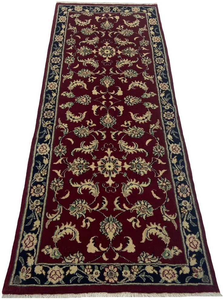 Alternative view of Hand-Knotted Mashhad Persian Rug