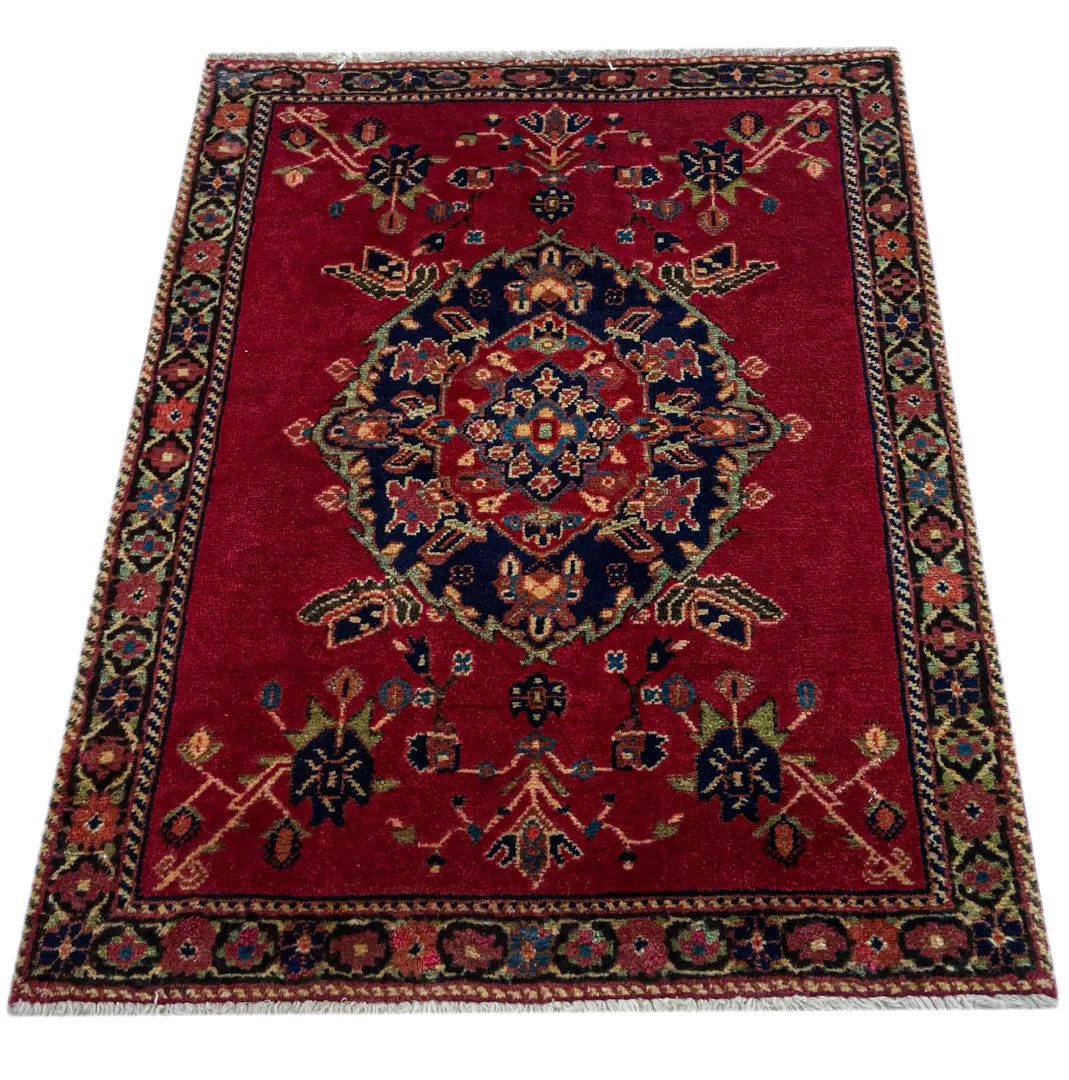 Alternative view of Handmade Persian Rug, 86 × 65 cm