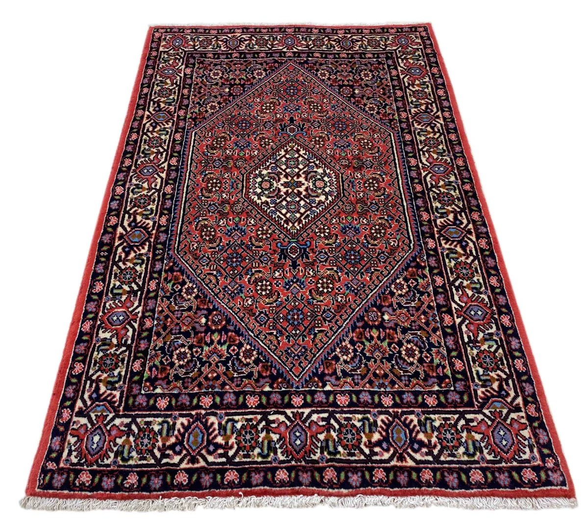 Alternative view of Hand-Knotted Zanjan Persian Rug, Wool