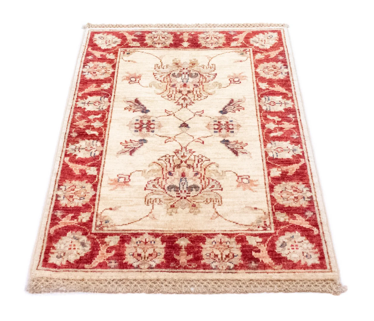 Alternative view of Wool Ziegler Pakistani Rug 93 × 64 cm, hand-knotted