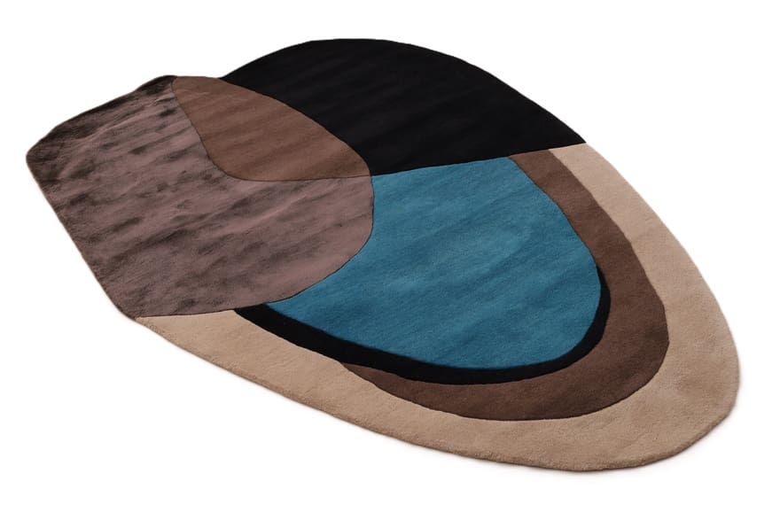 Alternative view of Hand-Knotted Indian Rug, 230 × 160 cm, Wool