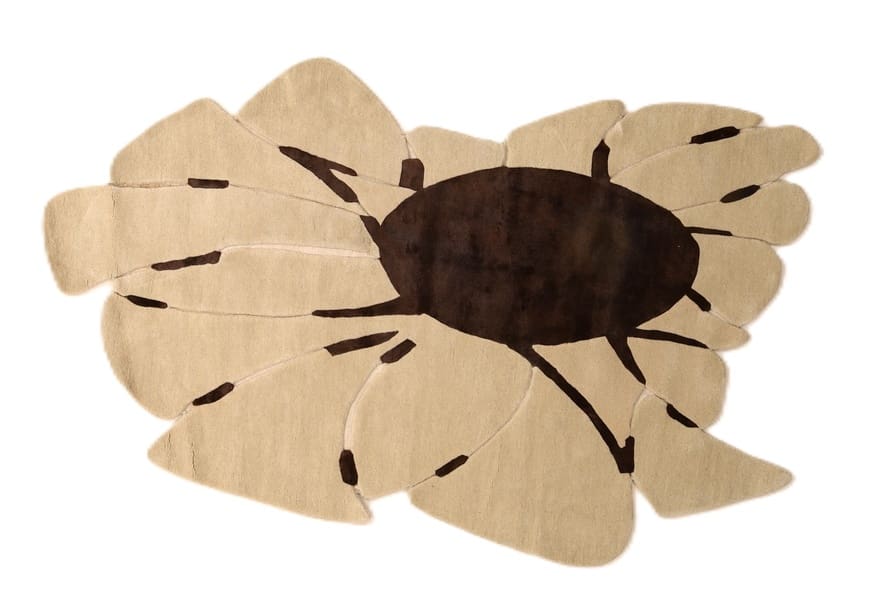 Alternative view of Indian Rug 230 × 160 cm in Wool, hand-knotted